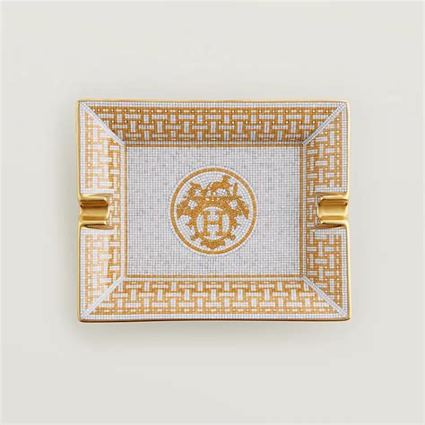 hermes china set price|Hermes mosaique tray.